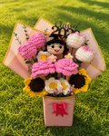 Handmade Crochet Graduation Girl/boy Large size Bouquet