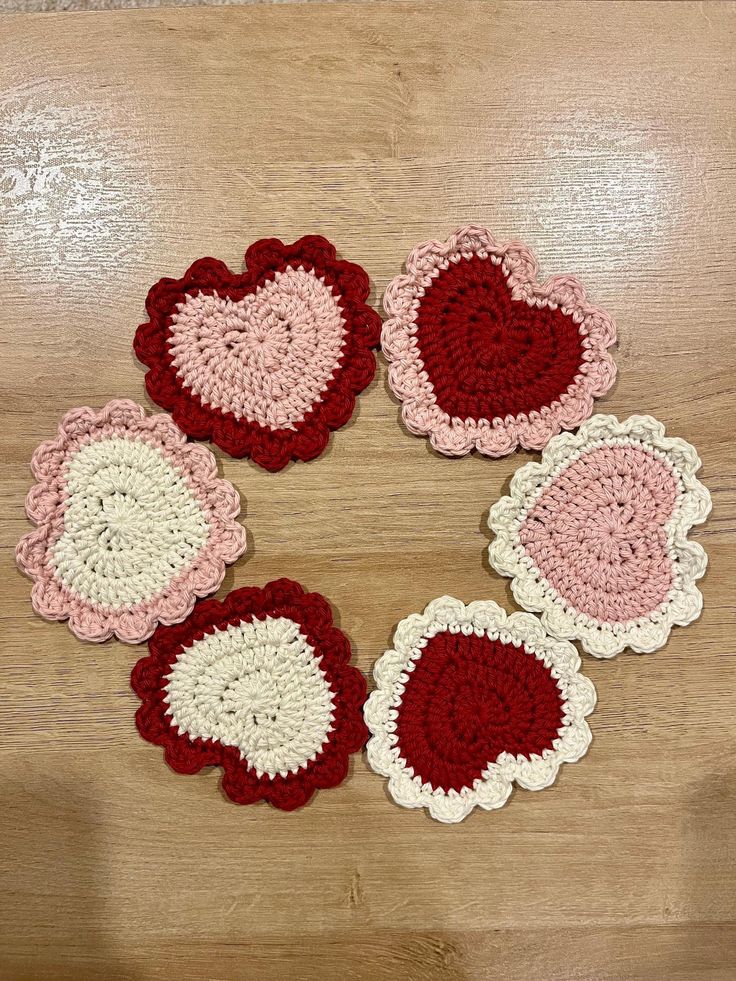 Crochet Coaster Set