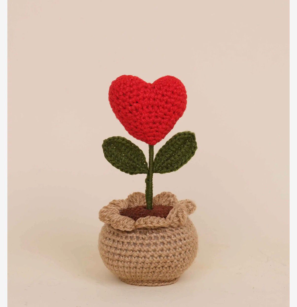 Handmade Crochet Flower Pot Collection