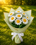 Handmade Crochet Daisy Bouquet